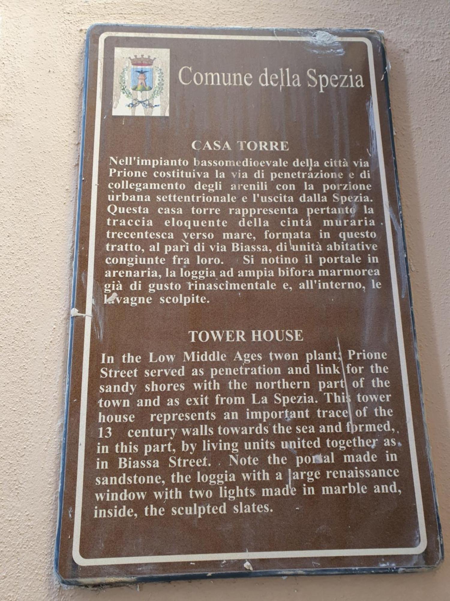 Ferienwohnung Sant'Agostino Xxxii La Spezia Exterior foto
